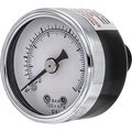 Engineered Specialty Products, Inc PIC Gauges 1.5" Utility Pressure Gauge, 1/8" NPT, Dry Fillable, 0/15 PSI, Ctr Back Mount, 102D-158B 102D-158B